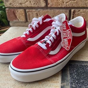 Red Old Skool Vans